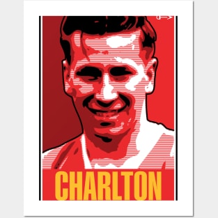 Charlton - MUFC Posters and Art